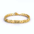 Dad’s Engraved Bracelet and Necklace