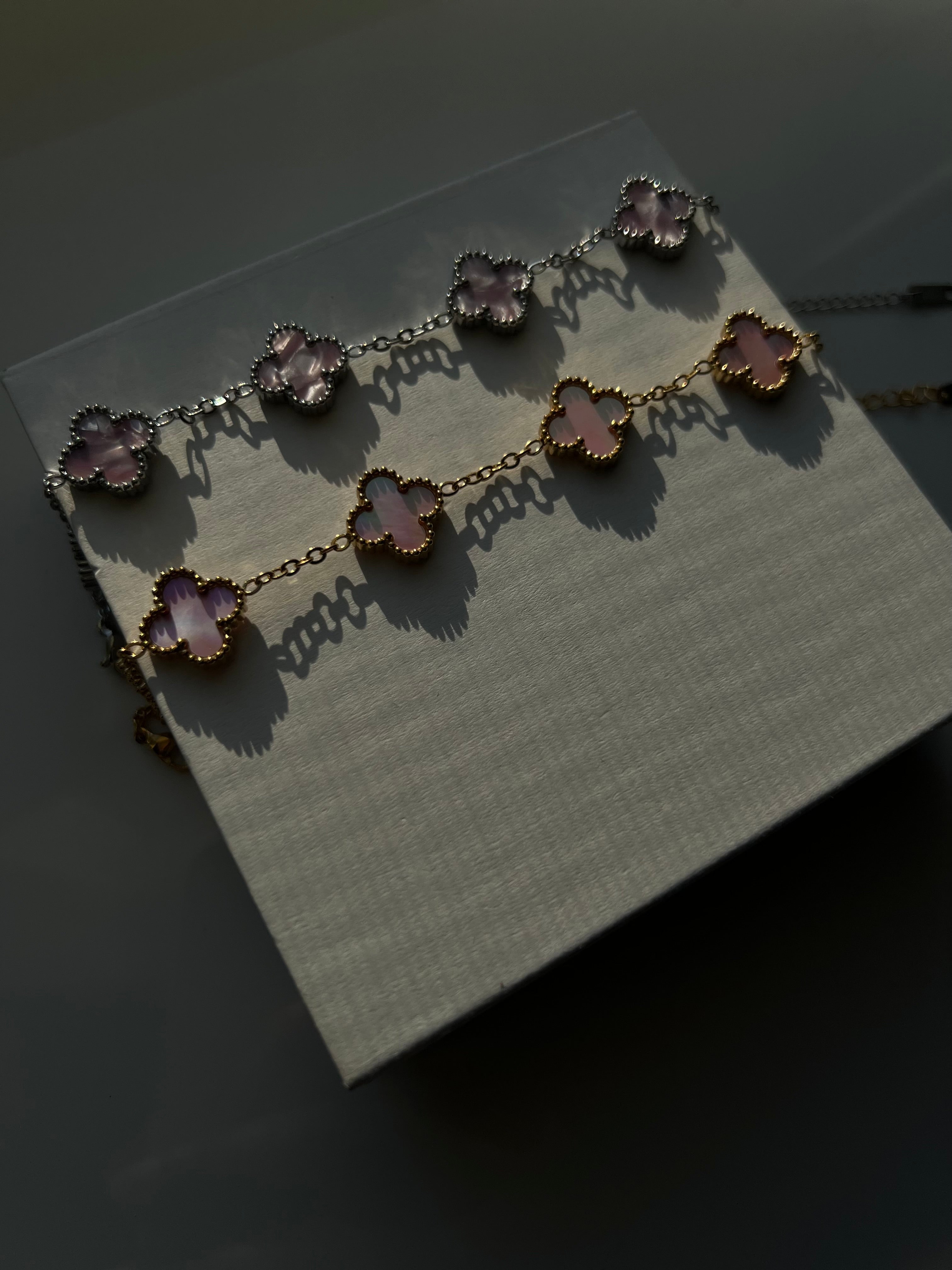 Pink Marble Clover