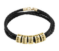 Men’s Personalized Bead Bracelet
